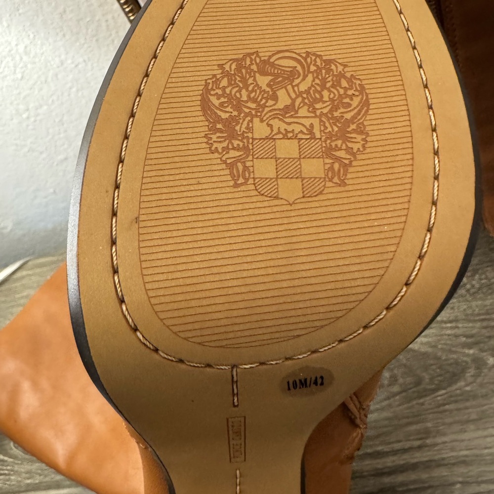 Women's Tan Knee-High Boots - Picture 2 of 4